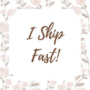 You will enjoy receiving your purchase quickly!